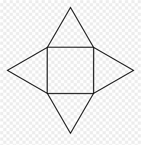 Image result for Printable Net of Pyramid