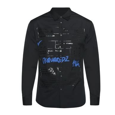 Buy Men Black Prints Long Sleeve Casual Shirts Online at The Collective ...