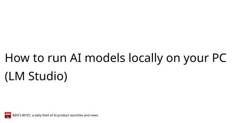 Image result for Run AI Model Locally