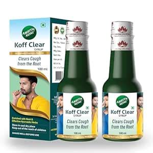 Buy Amrith Noni Koff Clear SugarFree 100ml - Ayurvedic Cough Syrup with ...