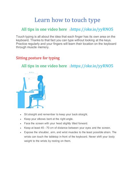 How To Type Without Typing