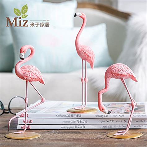 Note. Miz Home 1 Piece Resin Pink Flamingo Home Decor Figure for Girl ...
