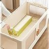 House of Quirk 3 Layer Storage Box Cabinet Wardrobe with Wheels ...