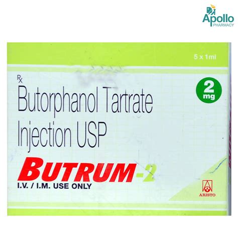 BUTRUM INJECTION 2MG Price, Uses, Side Effects, Composition - Apollo ...
