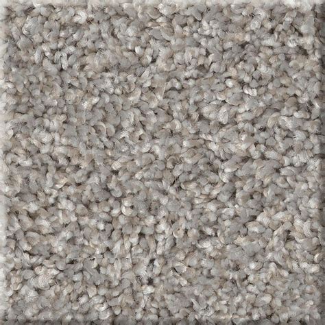 STAINMASTER (Sample) Impassioned II Rock Crystal Gray 68.3-oz sq yard ...