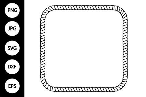 Image result for Rectangle Rope Braid Border SVG