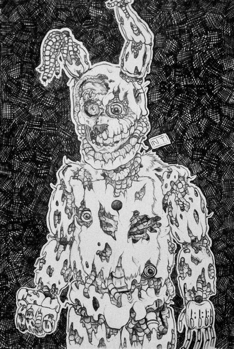 Image result for Springtrap X Ennard Fanart