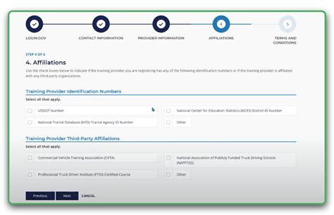 Registering on the FMCSA's Training Provider Registry (TPR)