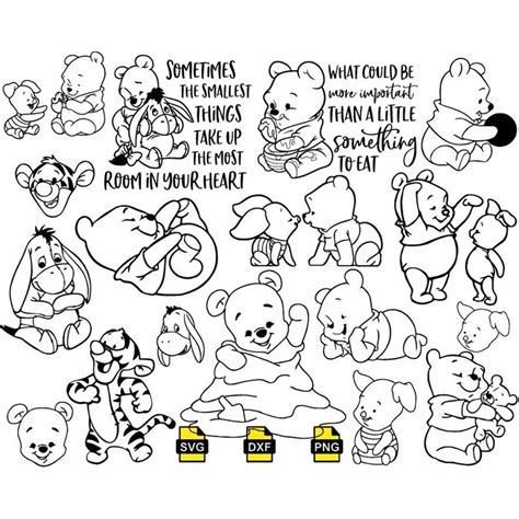 Winnie The Pooh Outline