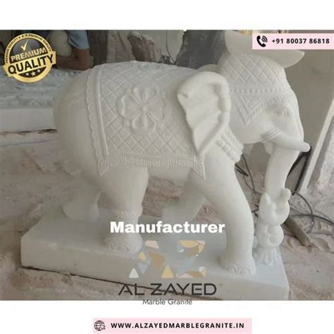 Marble Elephant Statue - Sandstone Elephant Statue Trader - Retailer ...