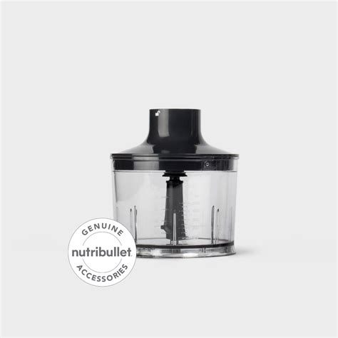Nutribullet Immersion Blender Chopping Bowl with Lid - NutriBullet ...