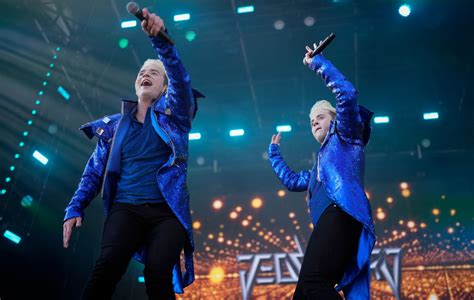 Jedward went to Leeds Festival, met Soft Play, campaigned for the climate