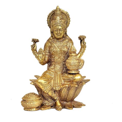 Buy Amazon Brand – Umi Lakshmi Statue | Murti | Goddess Maha Laxmi ...