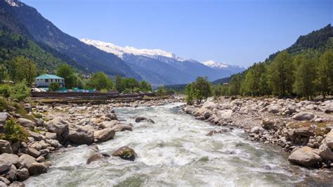 Parashar Lake, River Beas, and the snowcapped Himalayas: A scenic trip ...