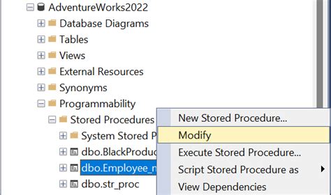 Image result for Store Using Procedures in SQL