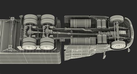 Heavy Duty Truck with Trailer 3D model | 3D Molier International