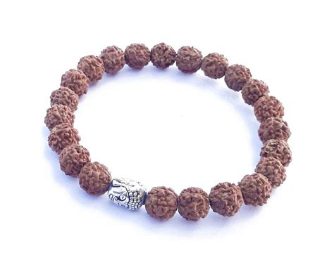 Buy ishaSpirituals Natural Rudraksha Bracelet for men Original ...