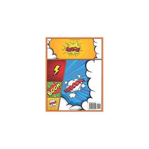 Buy Comic Book Template For Adults: Create your own Story and Draw your ...