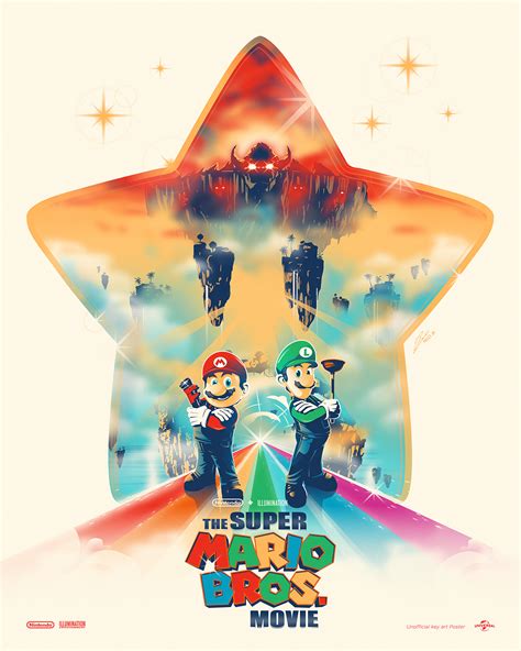 The Super MARIO BROS. Movie Poster Art on Behance