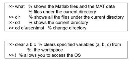 Image result for MATLAB Syntax Examples Code