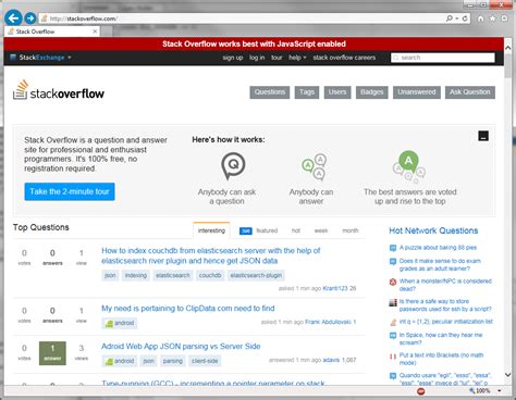 Internet Explorer JavaScript 的图像结果