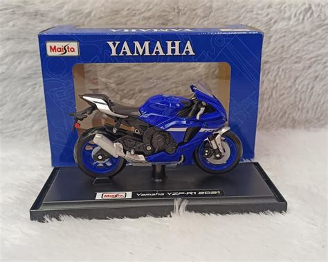 Maisto Yamaha YZF-R1 2021 Diecast Model - 1:12 Scale– SAI KRISHNA STORES
