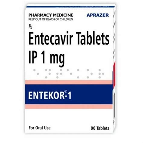 Anti HIV Drugs & Medicines - Entecavir Tablets 1mg Service Provider ...