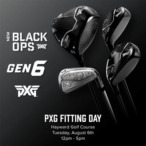 Upcoming Fitting Days: Callaway & PXG - Hayward Golf Course
