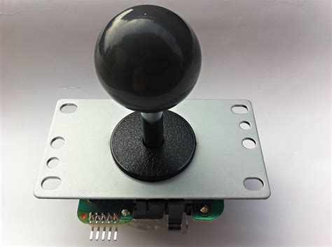 Buy Sanwa JLF-TP-8YT-SK OEM Gray Ball Handle Arcade Joystick 4 and 8 ...