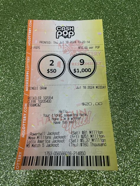 Cash Pop Archives - Mississippi Lottery