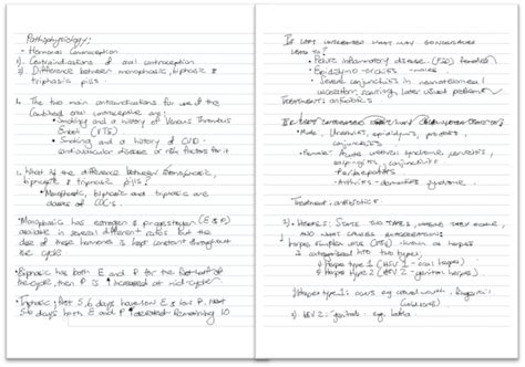 Image result for Examples of Student Notes