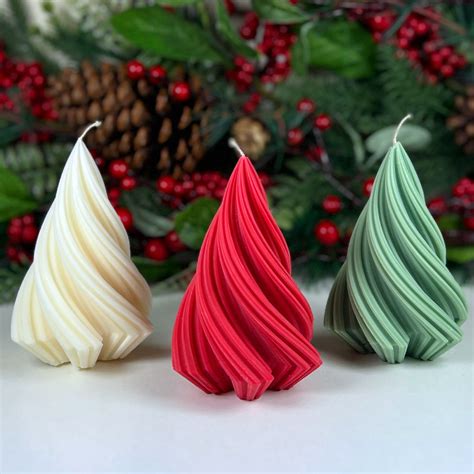 Christmas Tree Candle Festive Decoration Tablescape By The Happy Place ...