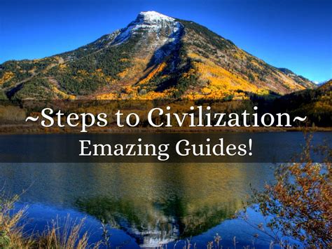 Image result for Steps of Civilization