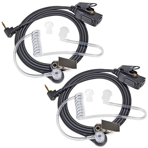 YNIBST Surveillance Radio Earpiece for Law Enforcement, for Motorola 2 ...