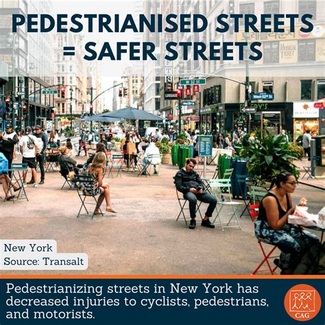 Sustainable Transport - Safer Pedestrian streets | CAG