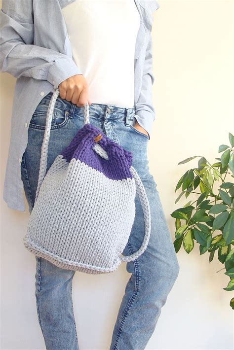 Image result for Knit Backpack Pattern