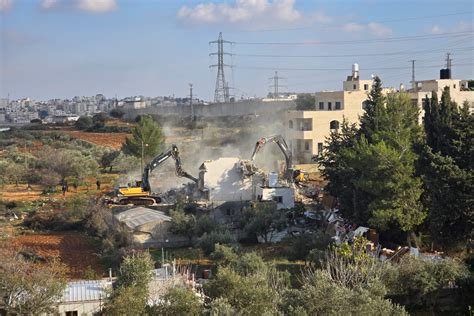Israeli forces demolish Palestinian’s house near Jerusalem