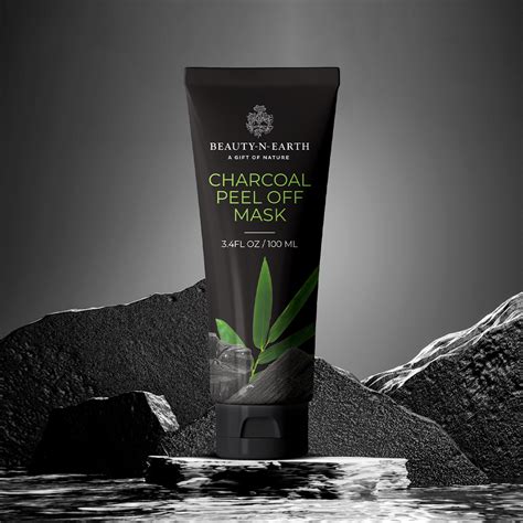 Charcoal Peel off Mask,100ml - Beauty N Earth