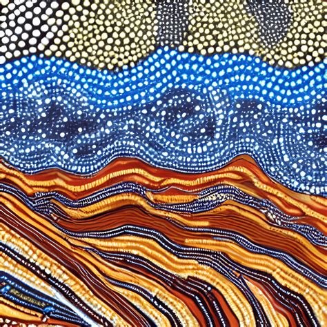 Aboriginal Dot Art Landscapes · Creative Fabrica