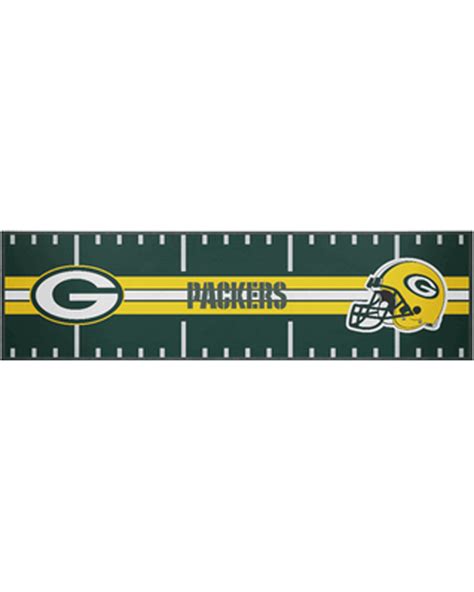 Buy Nfl Green Bay Packers Merchandise Bar/kitchen Runner Counter Top ...
