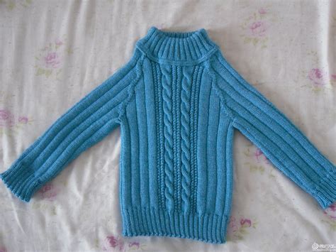 女士毛衣编织款式之从上往下织圆领毛衣教程-编织教程-编织人生