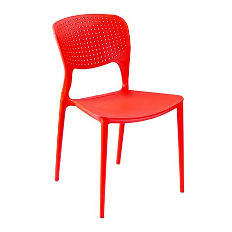 GC 9069 Plastic Café Chair by Geeken with PP Shell