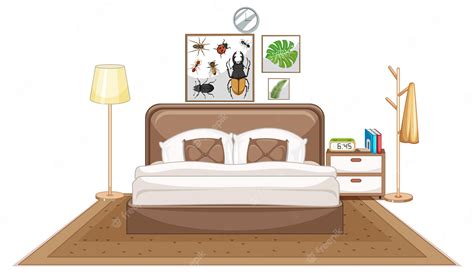 white beds - Clip Art Library