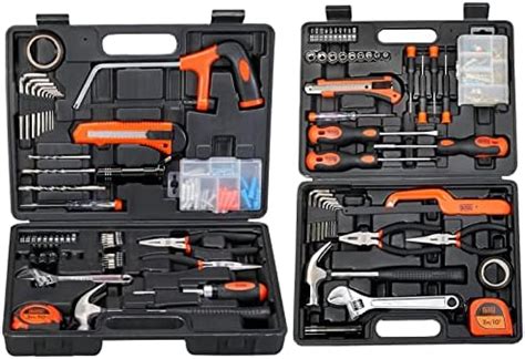 BLACK+DECKER BMT108C Hand Tool Kit, 108-Piece with BLACK+DECKER BMT126C ...
