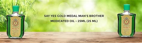 Buy SayYes™ Gold Medal Man's brother Medicated oil - (25 ml (Pack Of 2 ...