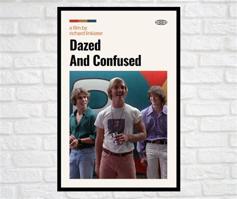 Dazed and Confused Poster Dazed and Confused Print Dazed and - Etsy
