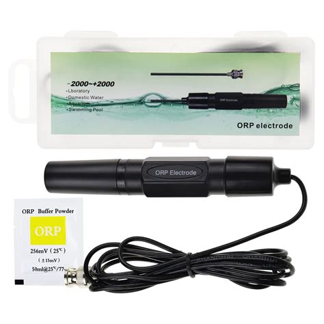 Buy ORP REDOX Electrode 50 OHM BNC Type Connector, 200cm Cable for ORP ...