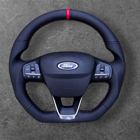 FORD FIESTA ST RS FOCUS KUGA ZETEC CUSTOM MADE FLAT BOTTOM SPORT STEERING WHEEL Parts for Sale ...