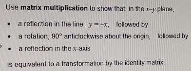Image result for Matrix Reflection In X Z-Plane