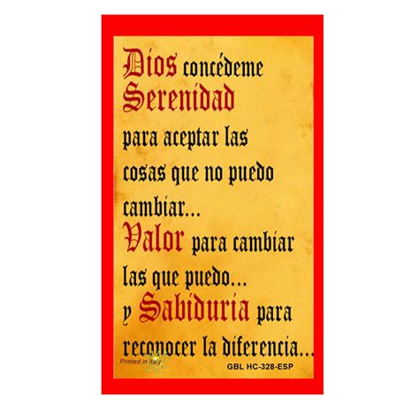 Oracion De Serenidad